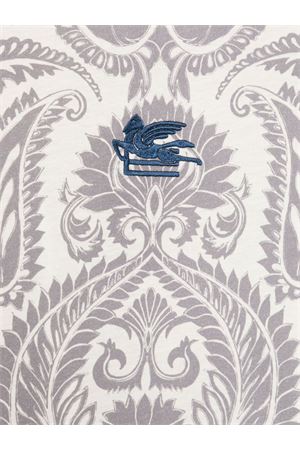 t-shirt in cotone bianco ETRO KIDS | GW8P01Z2081177GR